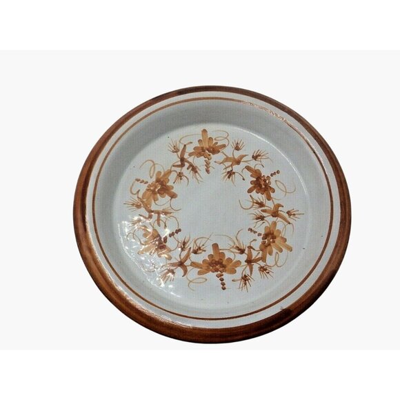 Artemisia Forli Ceramic Plate Floral Bread Olive Oil Vintage Artisan Italy - Picture 6 of 7